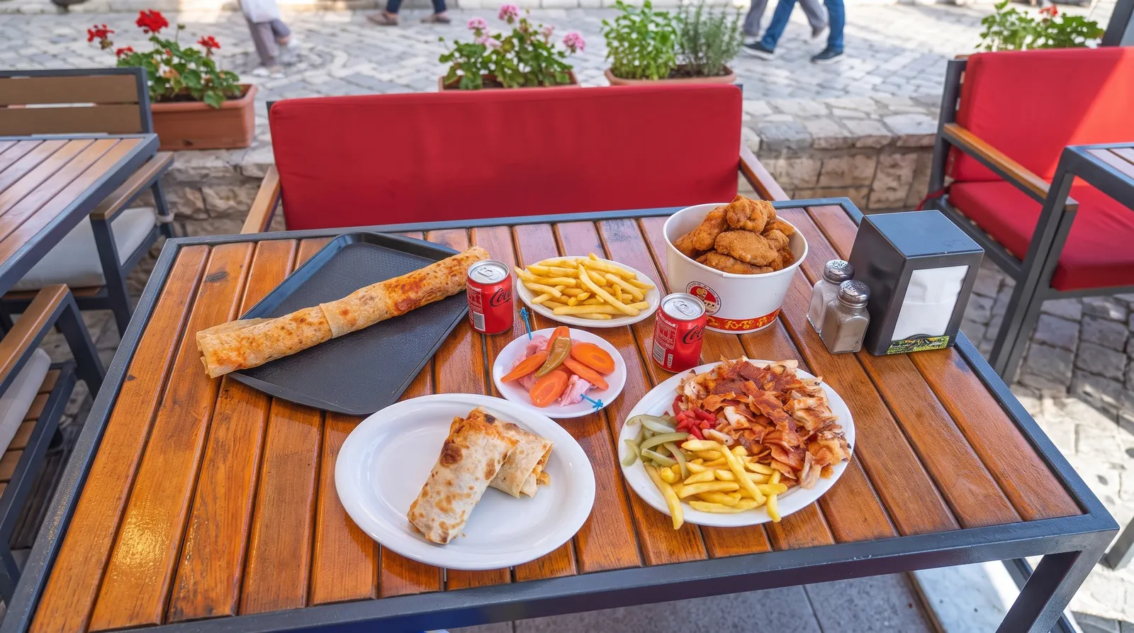 TEFO paylaşmalık menü